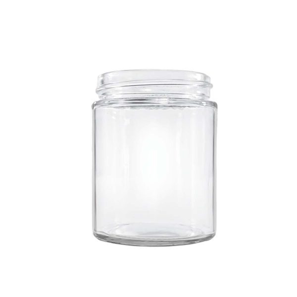 350ml wide mouth straight sided glass candle jars - Image 2