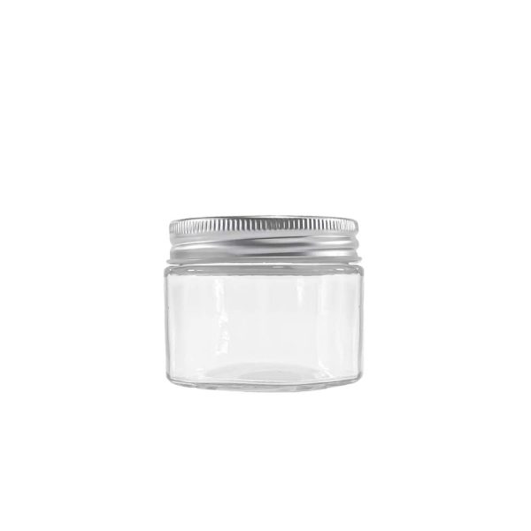 6OZ wide mouth straight sided glass jars