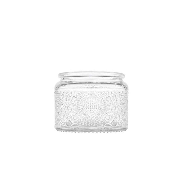 Small Heat Resistant Glass Jars for Candles - Image 2