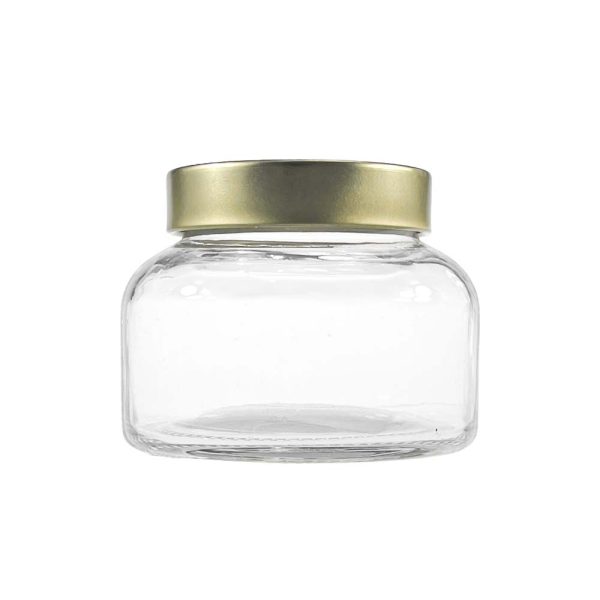 Glass containers for candle making
