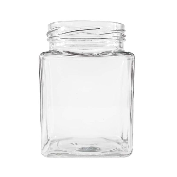 Airtight 730ML Glass Square Jar with Lids Wholesale - Image 2