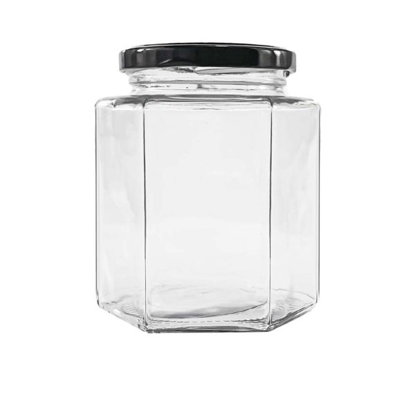 500ML hexagon glass