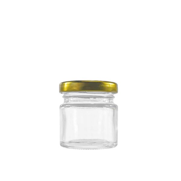 small glass containers
